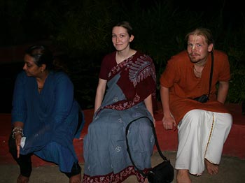 Devotees at Festival