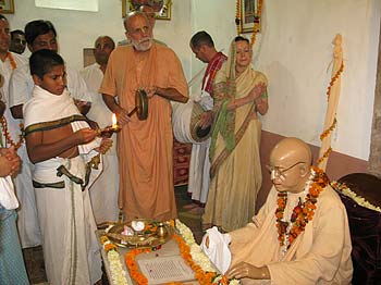 Karttika at Radha Damodar Mandir