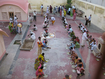 Govardhan Puja Radha Damodar Mandir