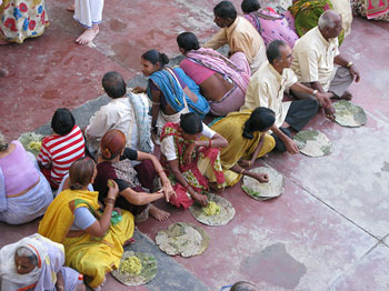 Govardhan Puja Radha Damodar Mandir