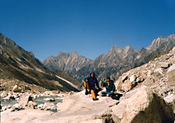 Resting by the Ganges