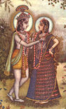 Radha and Krsna