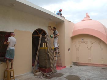 Painting Kirtan Hall