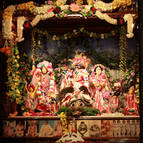 Giriraja on Radha-Madhava's Altar