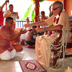 Hrsikesa Accepts his beads and becomes Rishi Dasa